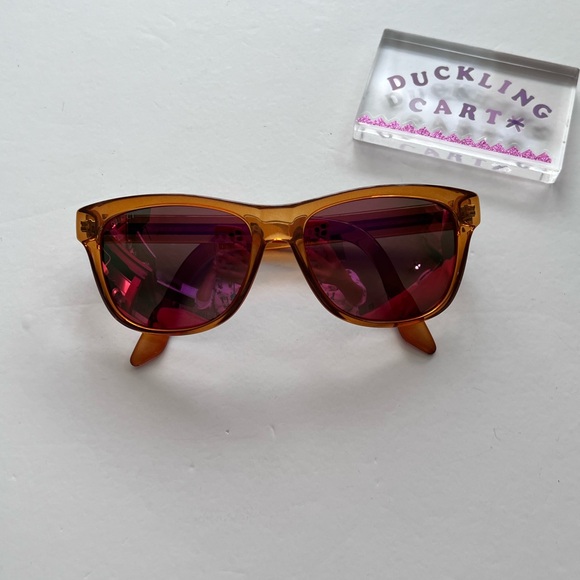 **SOLD** GUC GUCCI Havana Orange Mirror Lense Sunglasses - GG3709/S - Picture 2 of 14